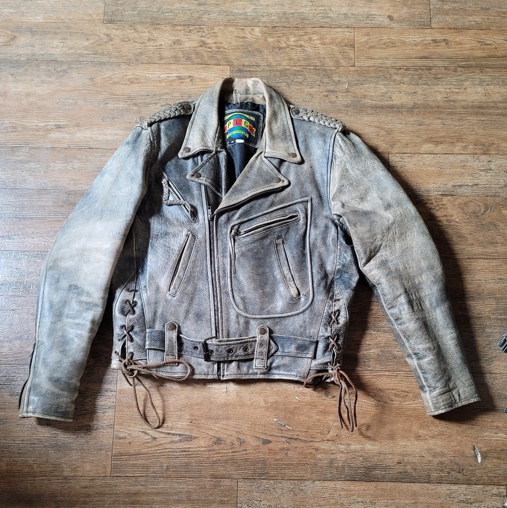 Leather jacket